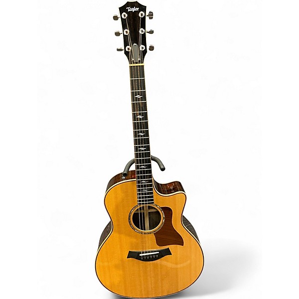 Used 2015 Taylor 816CE BRAZILIAN ROSEWOOD Natural Acoustic Guitar
