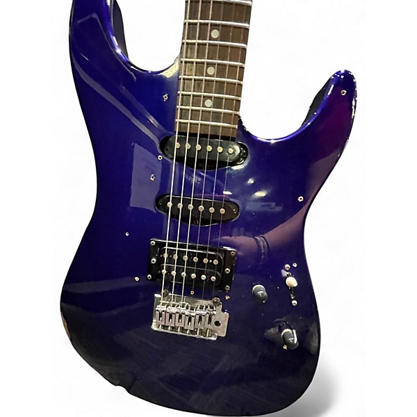 Used Squire SHOWMASTER BLUE Solid Body Electric Guitar