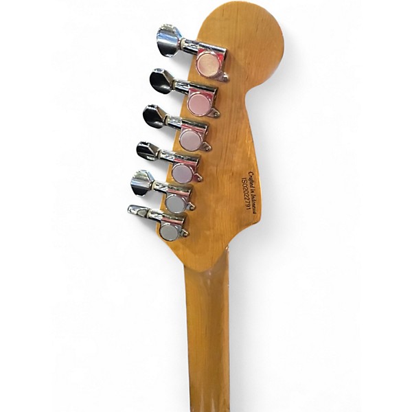 Used Squire SHOWMASTER BLUE Solid Body Electric Guitar