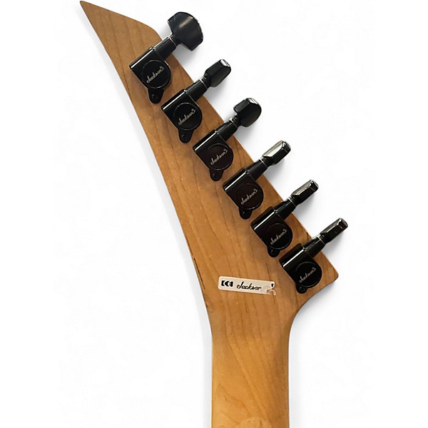 Used Jackson JS34Q Dinky Trans Blue Solid Body Electric Guitar