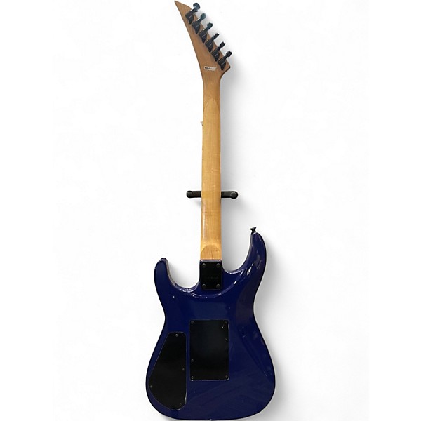 Used Jackson JS34Q Dinky Trans Blue Solid Body Electric Guitar