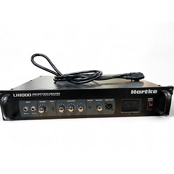 Hartke LH1000 1000W ベースアンプ Used Hartke LH1000 1000W Bass Amp Head | Guitar Center