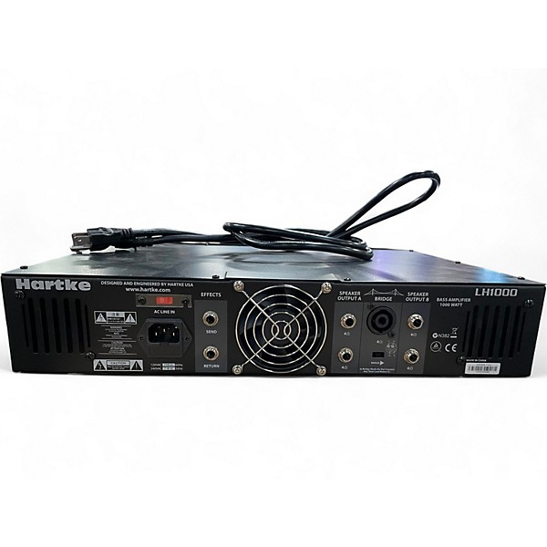 Hartke LH1000 1000W ベースアンプ Used Hartke LH1000 1000W Bass Amp Head | Guitar Center