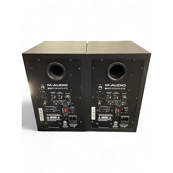 Used M-Audio BX5 Graphite Pair Powered Monitor