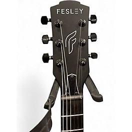 Used Fesley Deluxe Edition Black Solid Body Electric Guitar