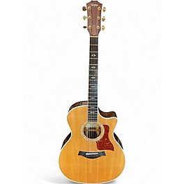 Used Taylor 814CE Natural Acoustic Electric Guitar