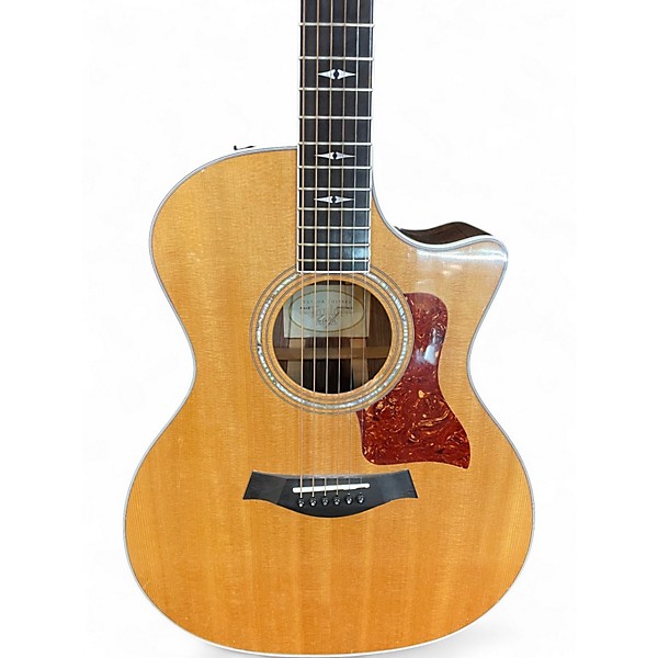 Used Taylor 814CE Natural Acoustic Electric Guitar