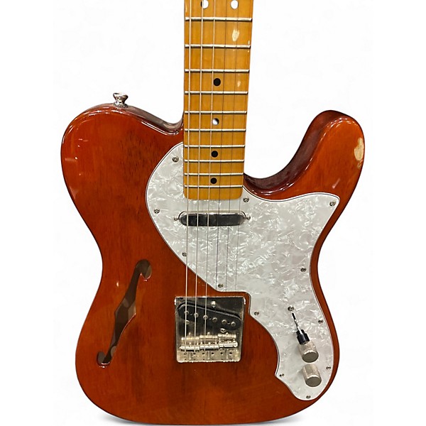 ギター Squier Telecaster Thinline Natural Amazon.com: Squier Classic Vibe 70s Thinline Telecaster