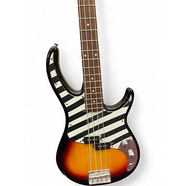 Used Peavey ZODIAC EX 2 Tone Sunburst Electric Bass Guitar