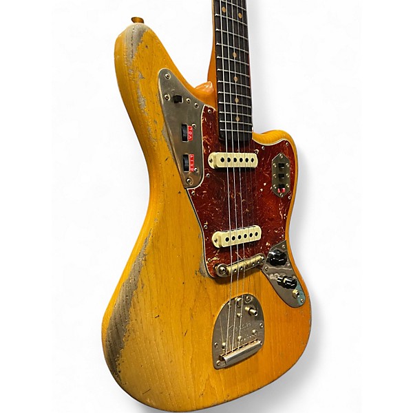 Used 2024 Fender 1962 JAGUAR RELIC MASTERBUILT Natural Solid Body Electric Guitar