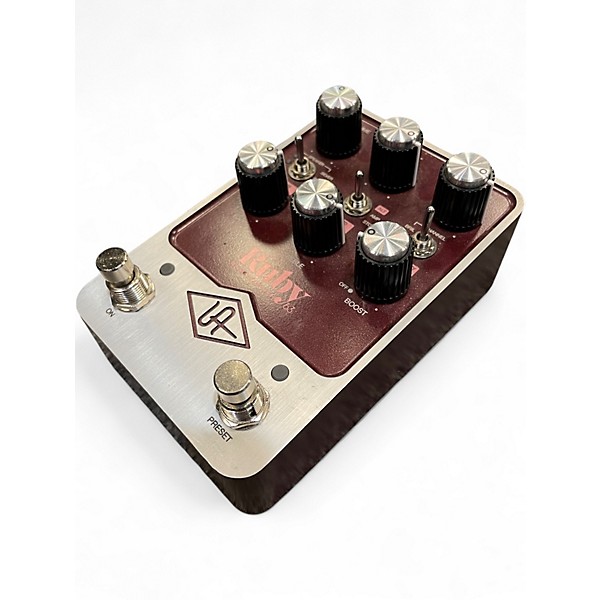 Used Universal Audio UAFX Ruby '63 Top Boost Amplifier Guitar Preamp