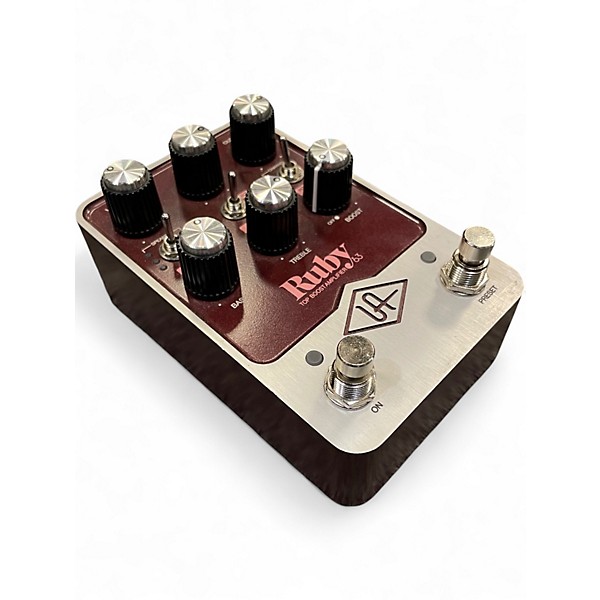 Used Universal Audio UAFX Ruby '63 Top Boost Amplifier Guitar Preamp