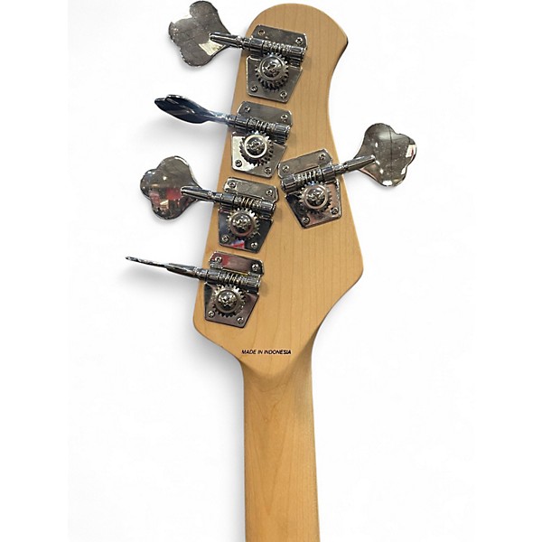 Used Sterling by Music Man STING RAY 5 Vintage Sunburst Electric Bass Guitar