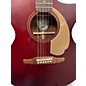Used Fender california redondo Walnut Acoustic Electric Guitar