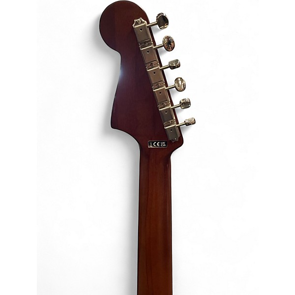 Used Fender california redondo Walnut Acoustic Electric Guitar