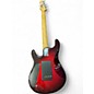 Used 2002 Ernie Ball Music Man JP6 John Petrucci Signature Crimson Red Burst Solid Body Electric Guitar