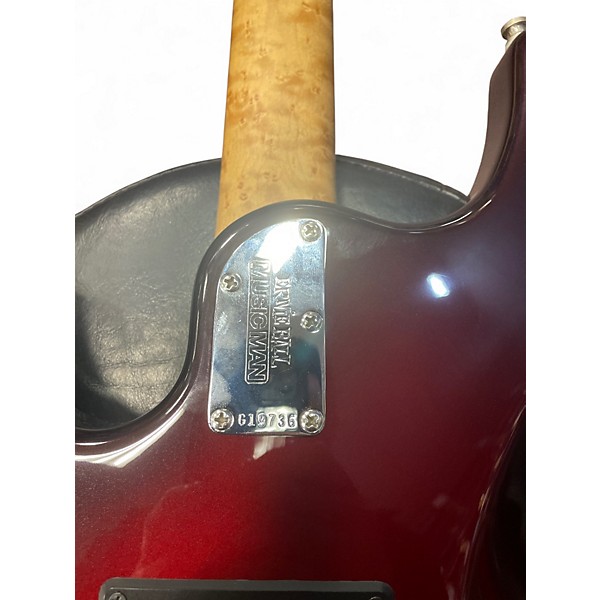 Used 2002 Ernie Ball Music Man JP6 John Petrucci Signature Crimson Red Burst Solid Body Electric Guitar