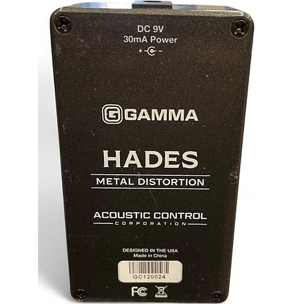 Used GAMMA Hades Metal Effect Pedal