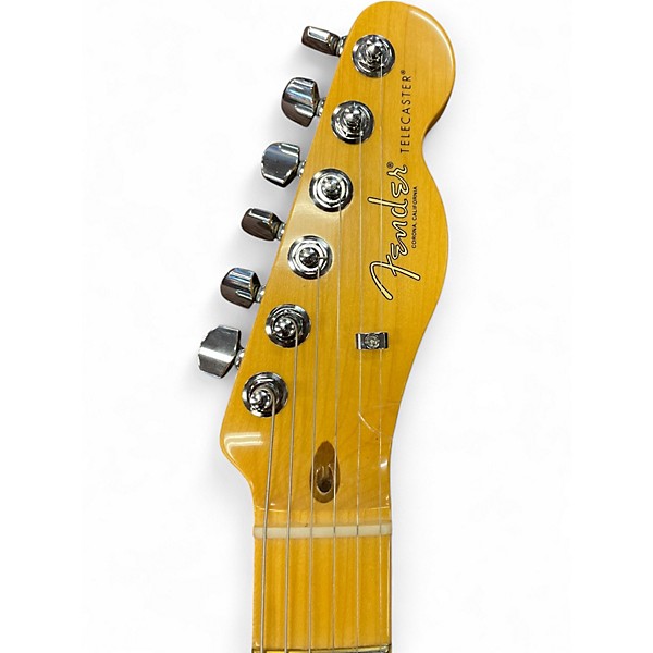 Used Fender American Professional II Telecaster MUSTARD Solid Body Electric Guitar