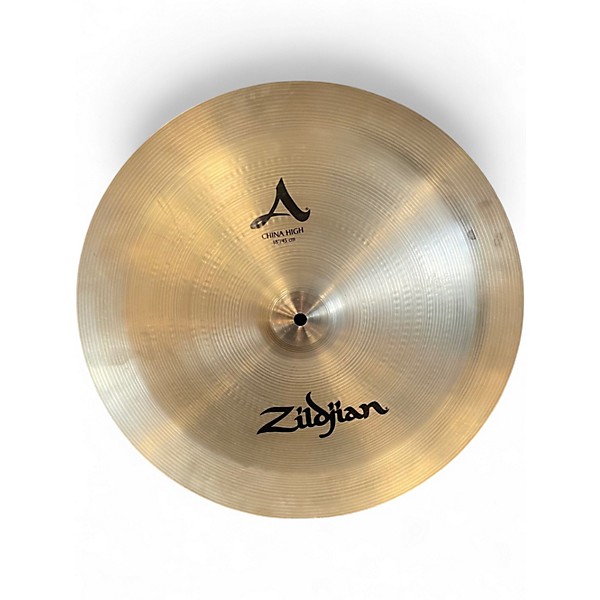 Used Zildjian 18in A China High Cymbal