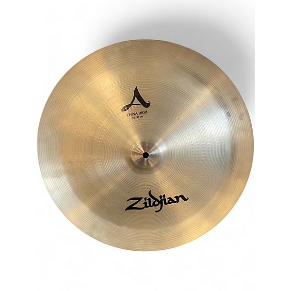 Used Zildjian 18in A China High Cymbal