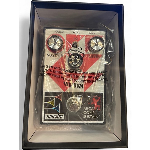 Used Maestro ARCAS COMPRESSOR SUSTAINER Effect Pedal | Guitar Center
