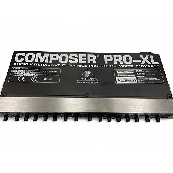 Used Behringer MDX2600 Compressor