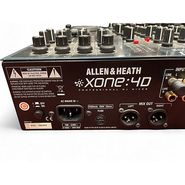 Used Allen & Heath XONE:4D DJ Mixer