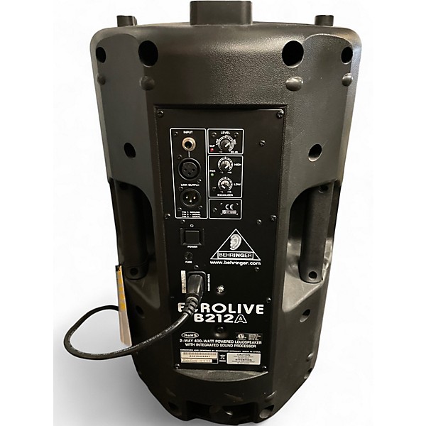 Used Behringer Eurolive B212D Powered Speaker