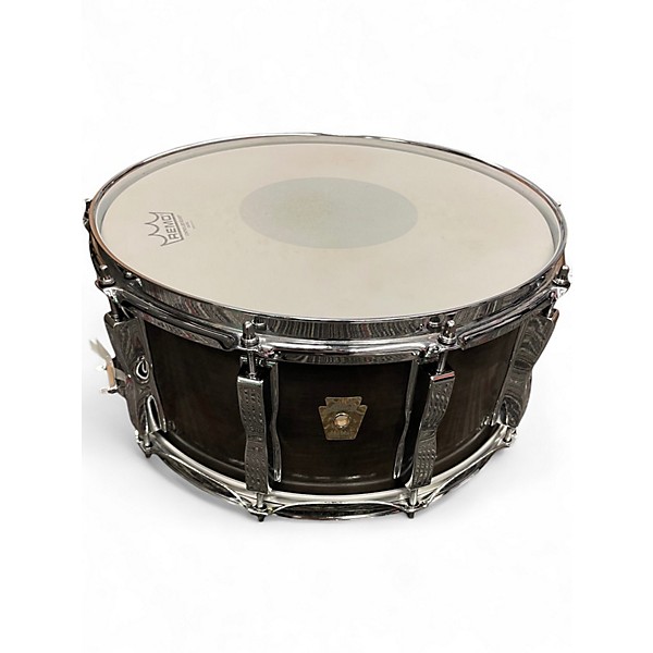 Used Ludwig 14in Classic Maple SNARE Charcoal Drum