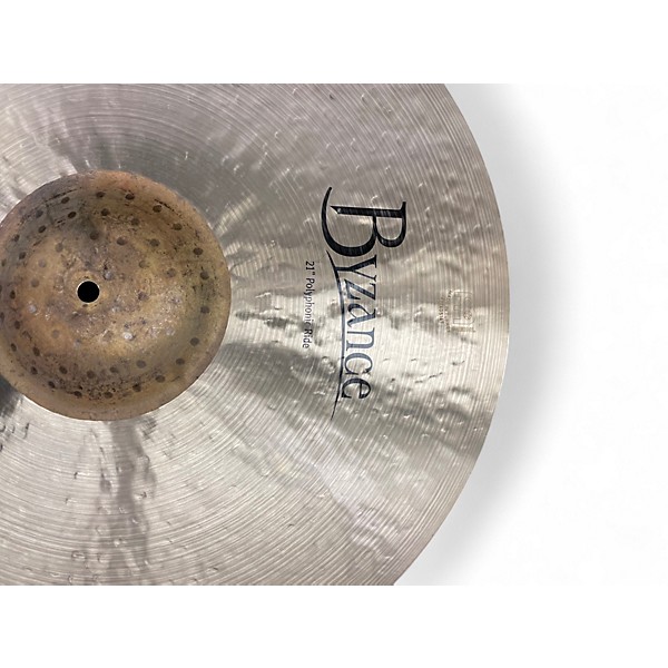 Used MEINL 21in BYZANCE POLYPHONIC 21 Cymbal