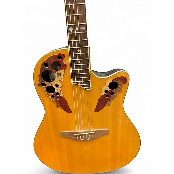 Used Ovation CS257 Celebrity NATURAL Acoustic Electric Guitar