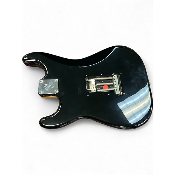 Used 2007 Fender American Standard Stratocaster Black Solid Body Electric Guitar