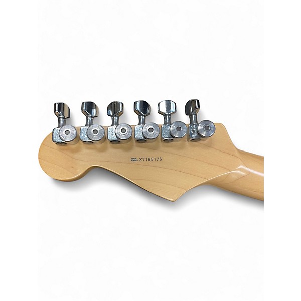 Used 2007 Fender American Standard Stratocaster Black Solid Body Electric Guitar