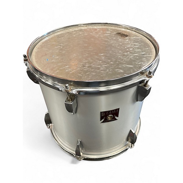 Used TAMA 4 Piece SWINGSTAR X-TRAS METALLIC WHITE Drum Kit