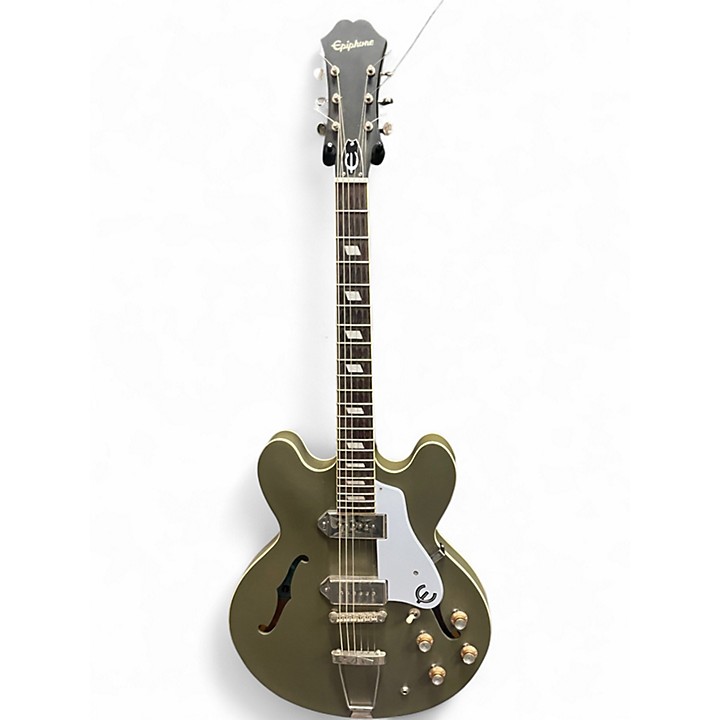 ギター Epiphone Casino Worn Olive Dra Used Epiphone Casino WORN OLIVE DRAB Hollow Body Electric