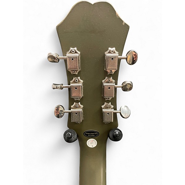 Epiphone Casino Worn Olive Drab中古美品 Epiphone Casino, Worn Olive Drab - Electric from Kenny's
