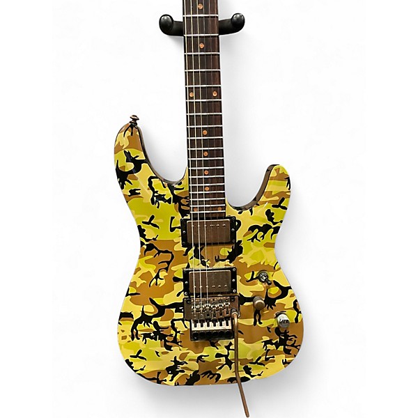 Used Schecter Guitar Research C1 FR Camo Camo Solid Body Electric Guitar