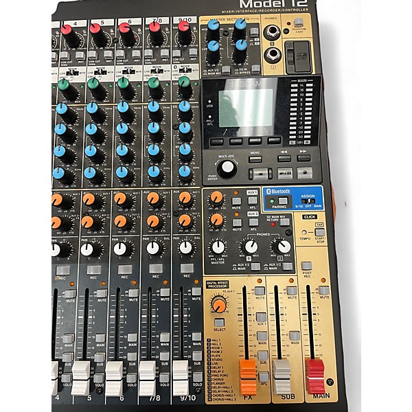 Used TASCAM model12 Digital Mixer