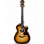 Used Taylor 414CE V-Class 2 Tone Sunburst Acoustic Electric Guitar thumbnail