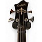 Used Hagstrom Viking Hollowbody Black Electric Bass Guitar