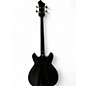 Used Hagstrom Viking Hollowbody Black Electric Bass Guitar
