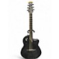 Used Ovation 1868T Elite Black Acoustic Electric Guitar