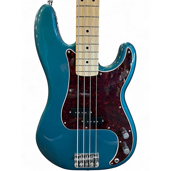 Used 2021 Fender Player Precision Bass Emerald Green Electric Bass Guitar