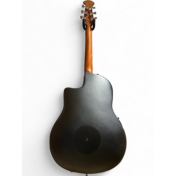 Used Ovation CE44P Blue Acoustic Electric Guitar