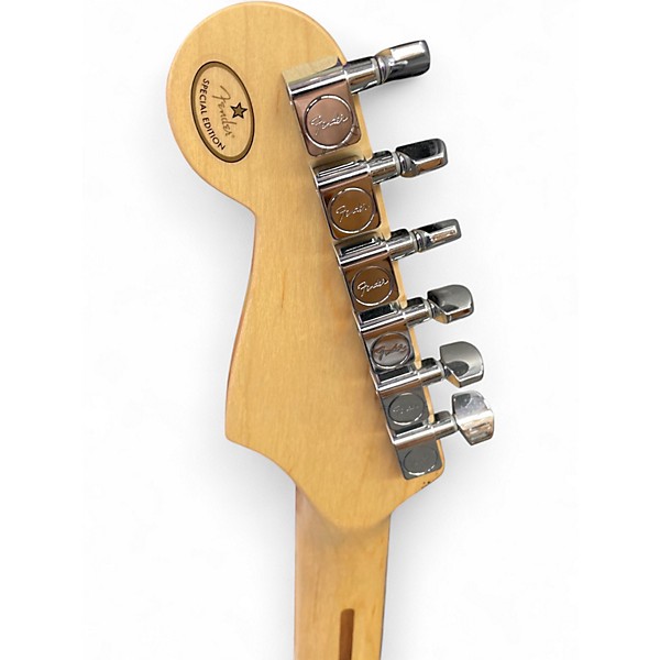 Used Fender Standard Stratocaster Black Solid Body Electric Guitar