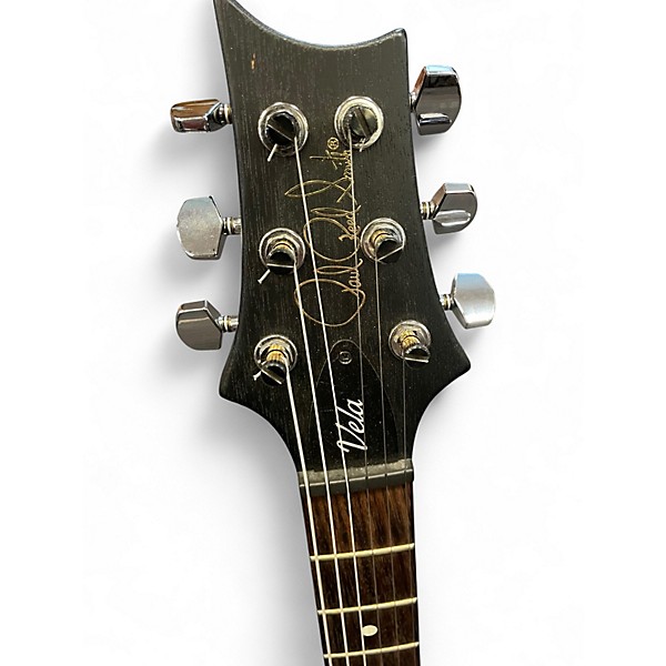 Used PRS S2 Vela Black Solid Body Electric Guitar
