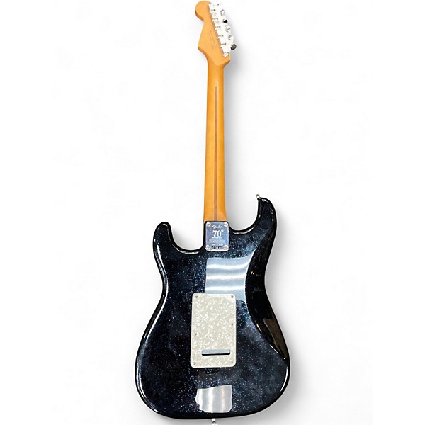 Used Fender 70th Anniversary Stratocaster Nebula Noir Solid Body Electric Guitar