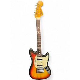 Vintage 1975 Fender Mustang SUNBURST Solid Body Electric Guitar