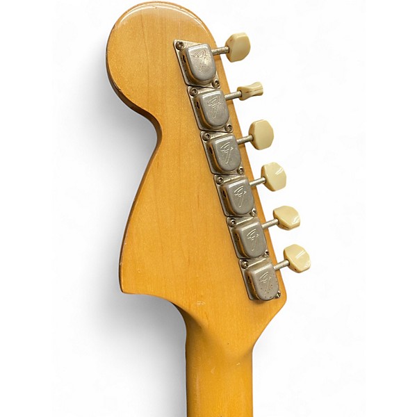 Vintage 1975 Fender Mustang SUNBURST Solid Body Electric Guitar